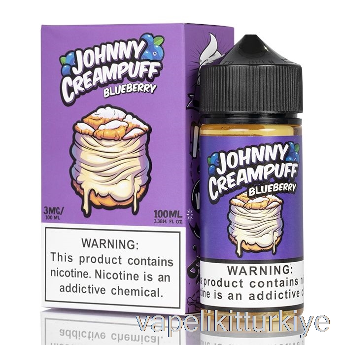 Vape Kalem Vape Mate Yaban Mersini - Johnny Creampuff - 100ml 0mg